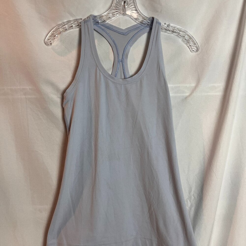 Women's Lt Blue Lululemon Racer back tank Size S